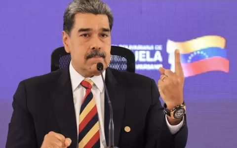 Nicol�s Maduro, presidente de Venezuela.