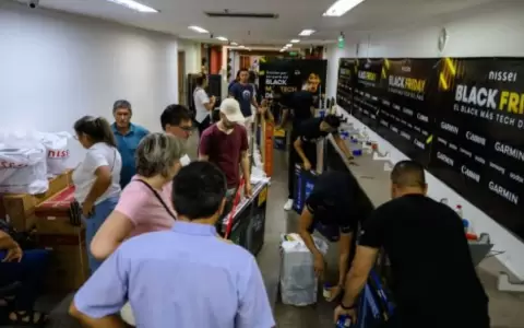 Black Friday en Ciudad del Este.