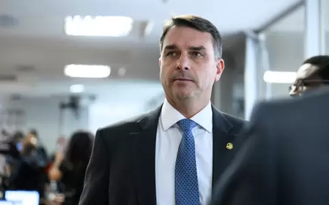 Flavio Bolsonaro, hijo del expresidente Jair Bolsonaro.
