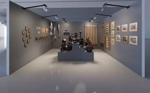 Dise�o de stand de la Galer�a Art�stica en Pinta Miami.