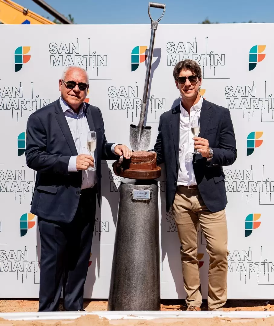 Fortaleza presenta la "Pala Madre" y redefine el significado de las paladas iniciales en Paraguay con Fortaleza San Martín.