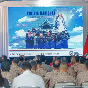 Policía activa Operativo "Caacupé 2025" con 5.000 agentes