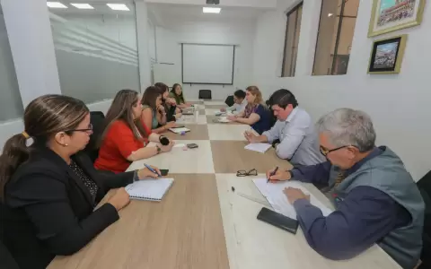Mesa de trabajo realizado en el TSJE.