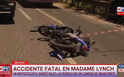 Accidente fatal.
