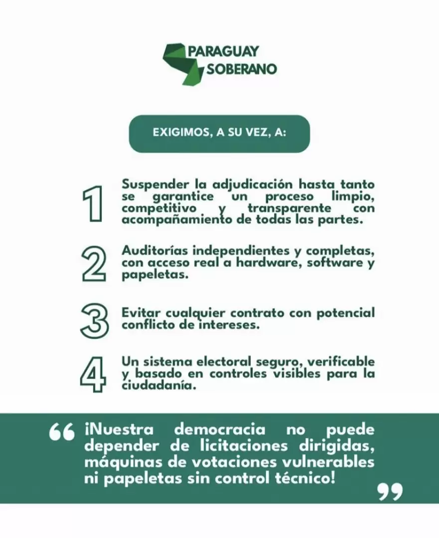 Paraguay Soberano