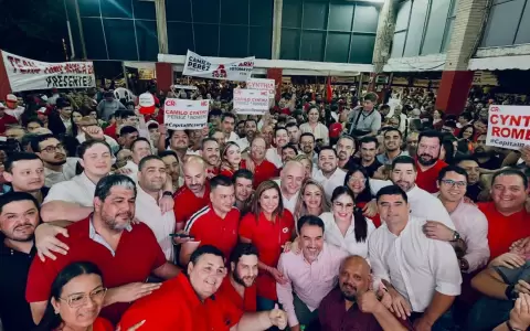Camilo P�rez lanza oficialmente su carrera hacia la intendencia de Asunci�n