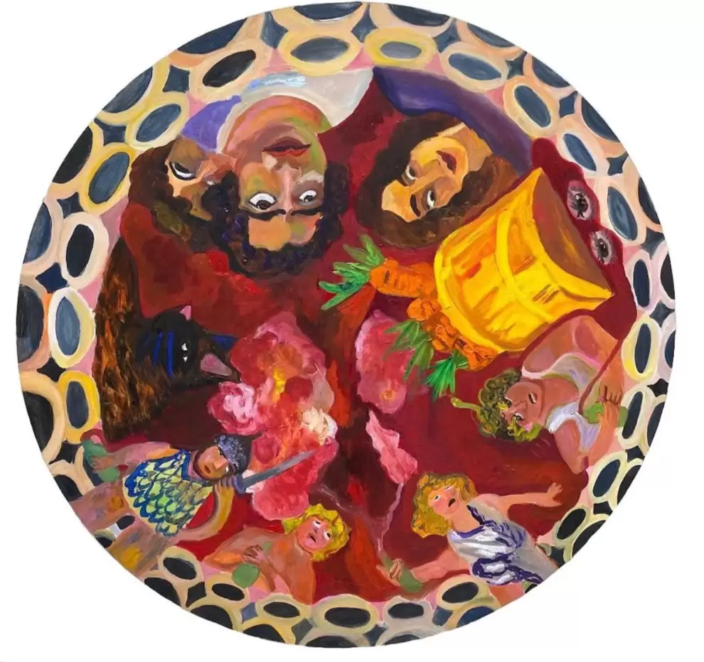 Micaela Tardivo, obra exhibida en la muestra. Cortesía