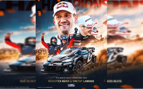 Ogier gana el Mundial de Rally e iguala el r�cord de nueve t�tulos de Loeb