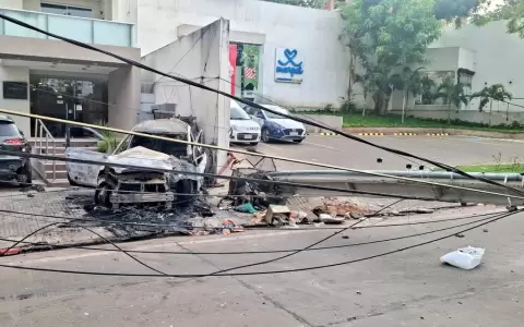 Accidente vial en Asunci�n.