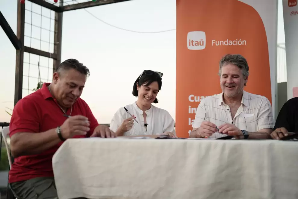 Firma del Pacto por la Chacarita. Cortesía