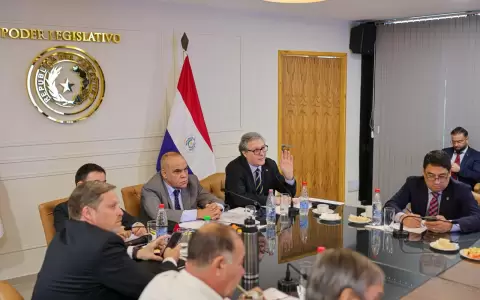 Rafael Filizzola present� informe de la Comisi�n Mafia de los pagar�s.