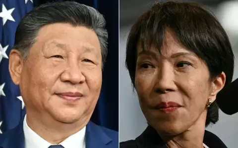 Xi Jinping, presidente de China y Sanae Takaichi, primera ministra japonesa.