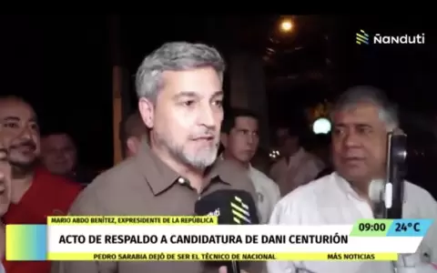 Mario Abdo Ben�tez.