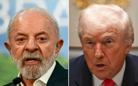 Luiz In�cio Lula da Silva y Donald Trump.