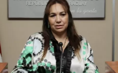 La exfiscal Egidia Gomes, hermana del fallecido diputado Eulalio Gomes.