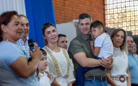 El presidente Santiago Pe�a.