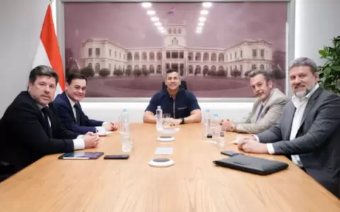 Reuni�n del CEO del Grupo Rocktree Logistics con Santiago Pe�a.