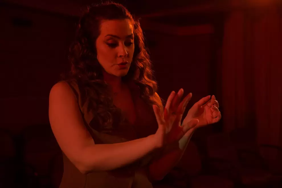 "Anna Cappelli" interpretada por Antonella Zaldívar y dirigida por Diego Mongelós.