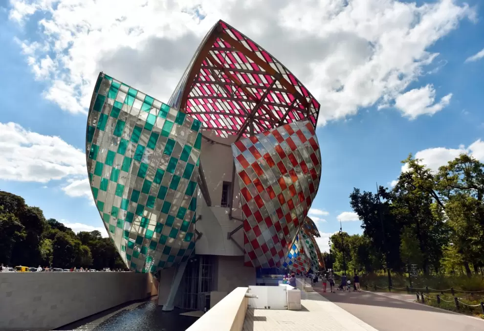 La Fondation Louis Vuitton, obra del arquitecto estadounidense Frank Gehry.