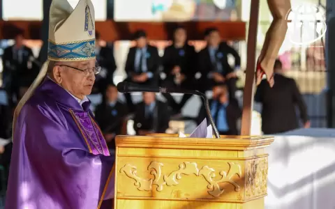 Mons. Mario Melanio Medina, Obispo Em�rito de la Di�cesis de San Juan Bautista Misiones y �eembuc�.