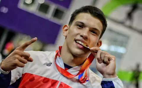Iv�n Gabriel Britos Scappini fue el atleta m�s destacado de la delegaci�n paraguaya este s�bado.