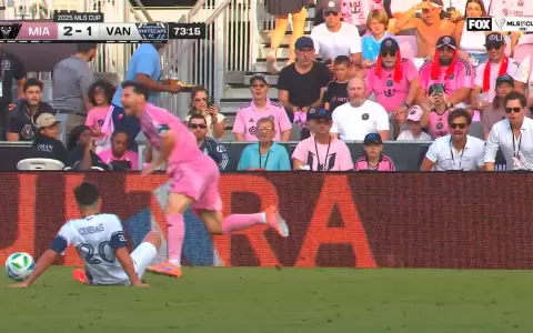 Andr�s Cubas y Lionel Messi volvieron a sacarse chispas