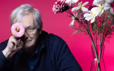 El fot�grafo documental brit�nico Martin Parr.
