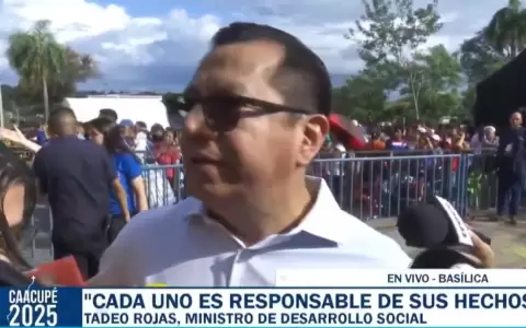 Tadeo Rojas, ministro de Desarrollo Social.