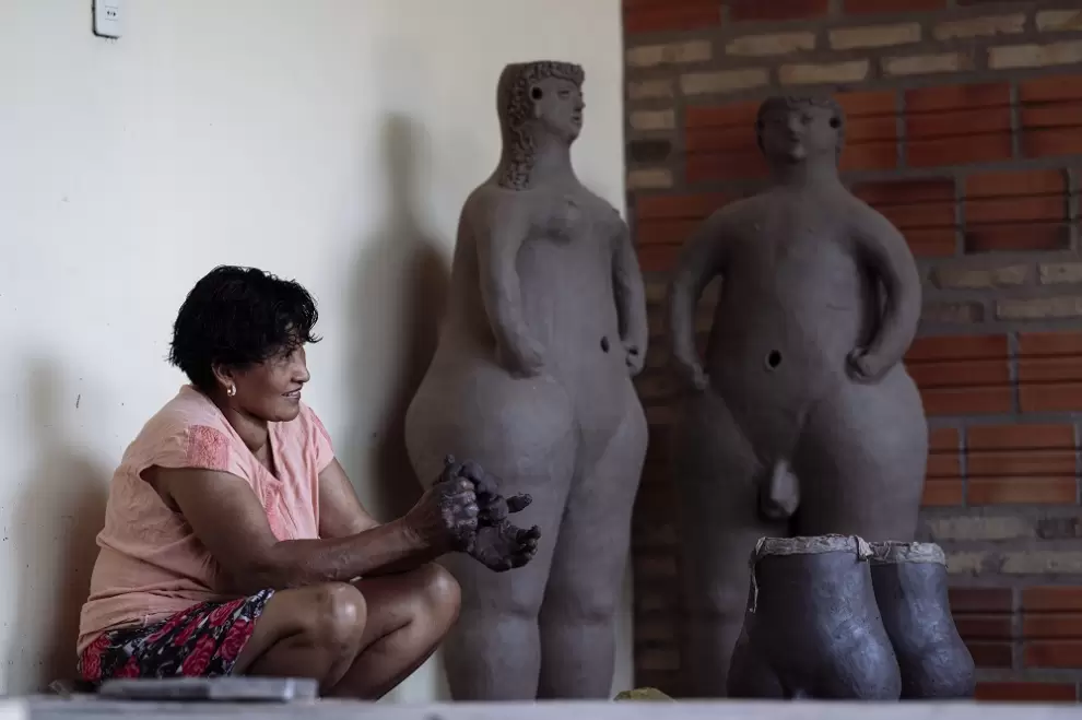 El ñai'ũpo, una artesanía ancestral de la cerámica.