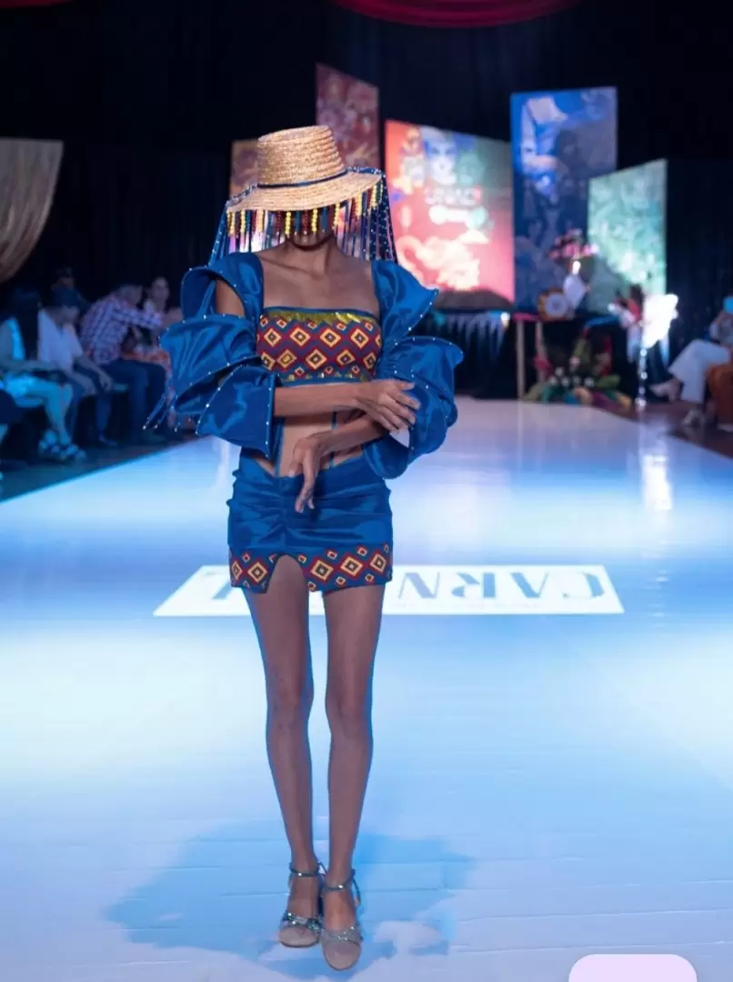 Uno de los diseños presentados en la noche. Cortesía