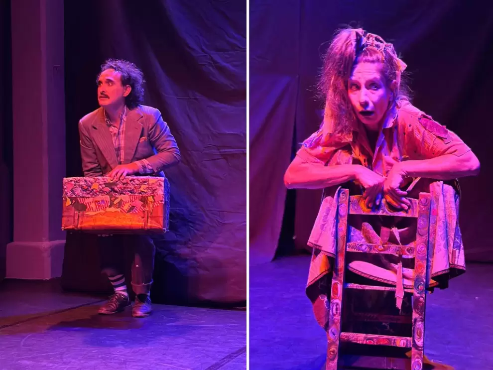 Puesta en escena de "Esperando a Totó", escrita y dirigida por Leonardo Nachajón.
