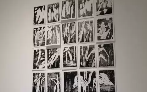 Walter Mart�nez, obra que ser� exhibida en la muestra.