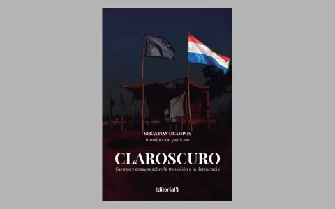 Portada de la antolog�a "Claroscuro. Cuentos y ensayos sobre la transici�n a la democracia".