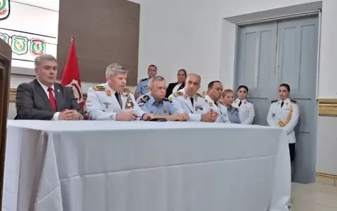 Conferencia de prensa de la Comandancia.