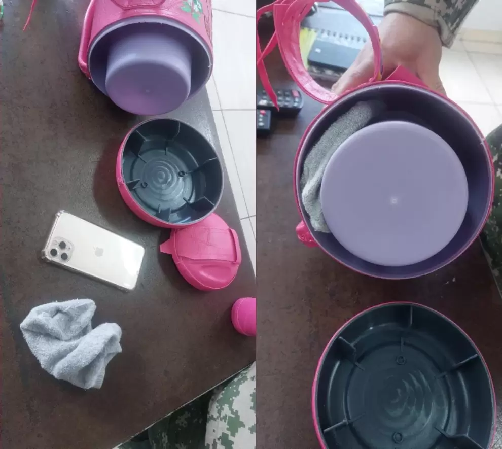 As� intentaron ingresar un celular al penal donde se encuentra Gianina Garc�a Troche.