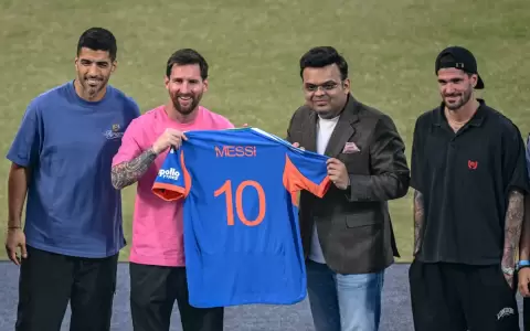 Messi se despide de India: "El cari�o ha sido impresionante"