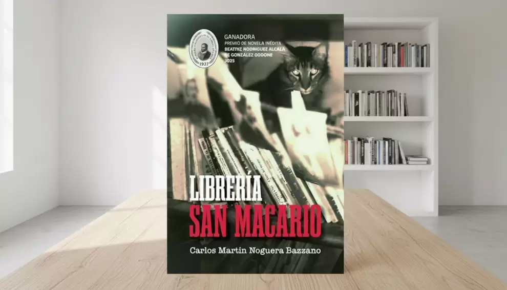 Tapa de "Librer�a San Macario", de Carlos Mart�n Noguera Bazzano.