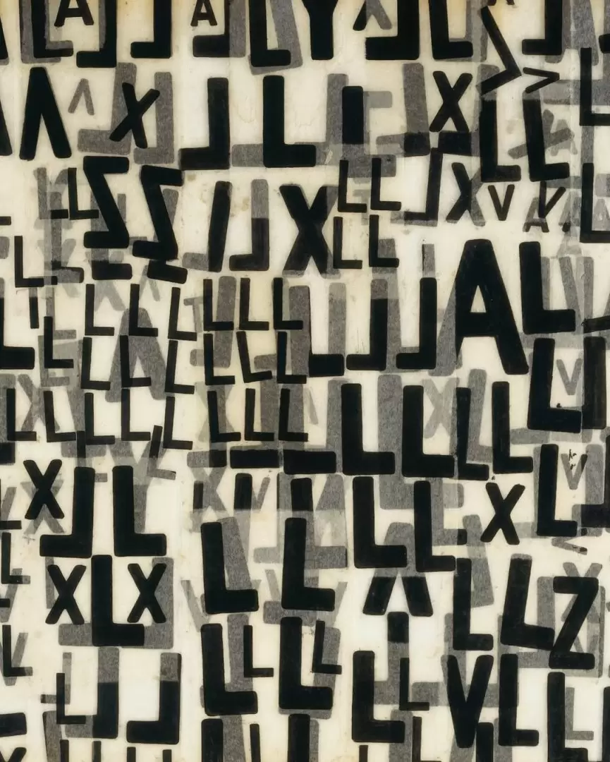 Obra de Mira Schendel. Colección Daros Latinamerica, Zúrich.