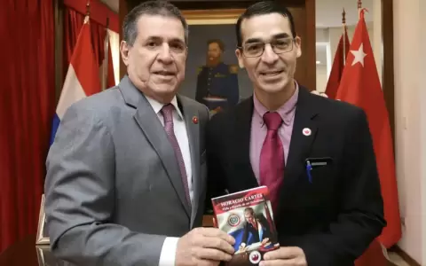Horacio Cartes y Jos� Ocampos.