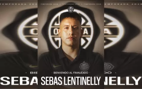 Olimpia presenta de manera oficial a Sebasti�n Lentinelly