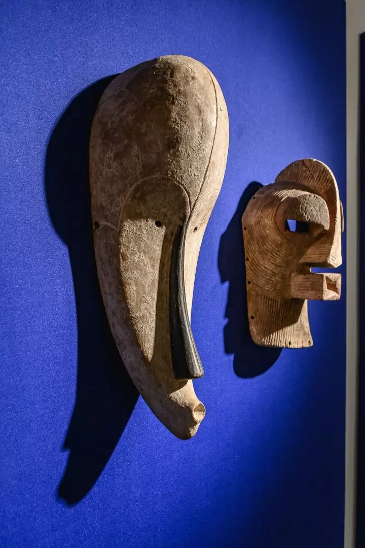 M�scaras que ser�n exhibidas en la muestra � �ngel Uriel Barreto