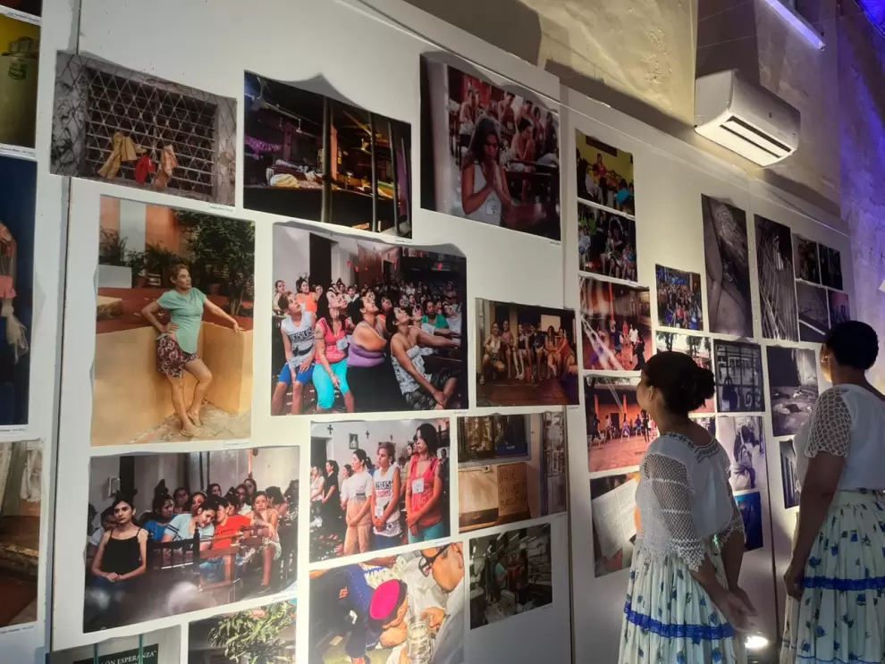 Exposici�n de arte en el Buen Pastor. Foto: Gentileza.