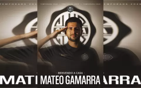 "Vengo con mucha m�s experiencia": Mateo Gamarra, cuarto refuerzo de Olimpia