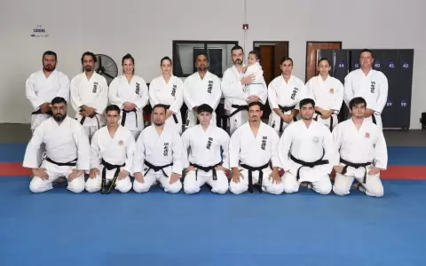 Asociaci�n de Karate con cierre de a�o