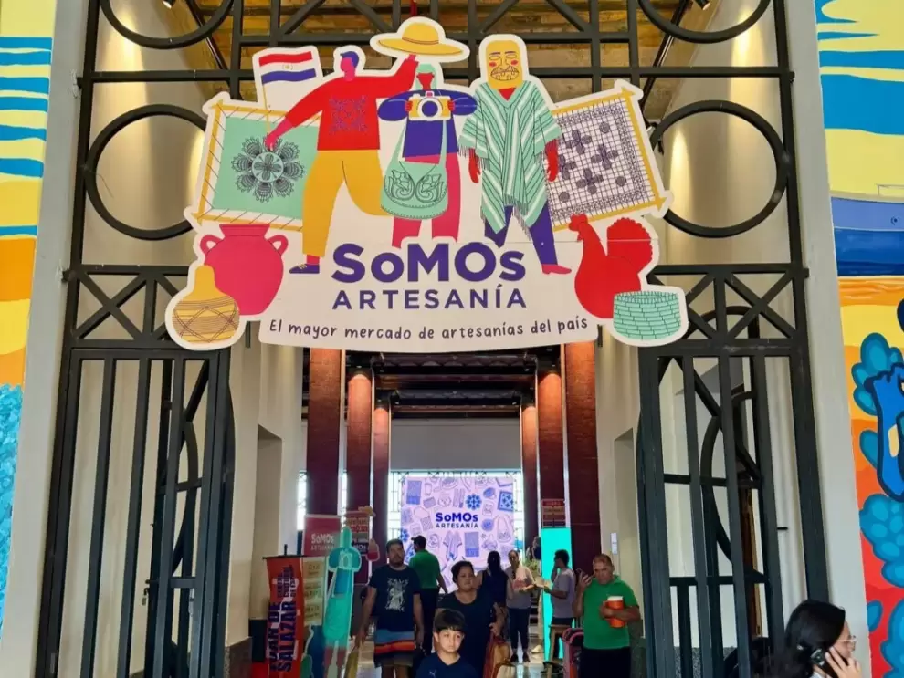 "Somos artesanía 2025" en el Centro Cultural del Puerto de Asunción. Cortesía