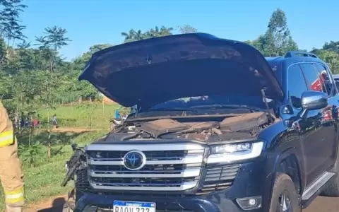 Fatal accidente sobre la Ruta PY02