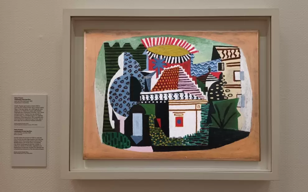 Pablo Picasso Landscape of Juan-les-Pins. Juan-les-Pins, summer 1920.