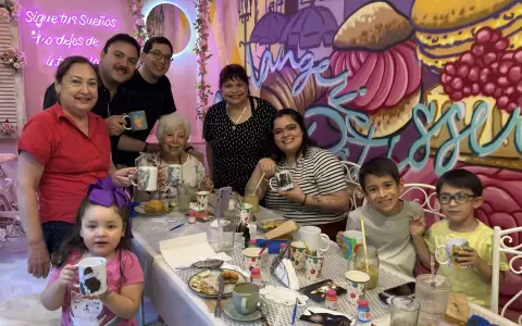 El evento fue organizado por la arquitecta Lourdes Rahi.