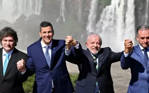 Cumbre del Mercosur en Foz.