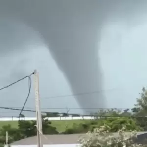 Un tornado sorprendió al Alto Paraná y reaviva la alerta por fenómenos severos